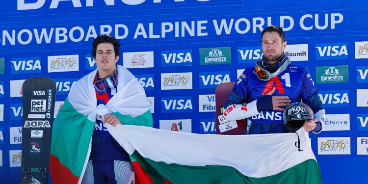 Тервел Замфиров спечели паралелния гигантски слалом от Световната купа по алпийски сноуборд в Банско