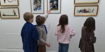 Удължават до 26 февруари изложбата с творби на Любен Зидаров по приказки на Николай Райнов в софийската галерия „Стубел“